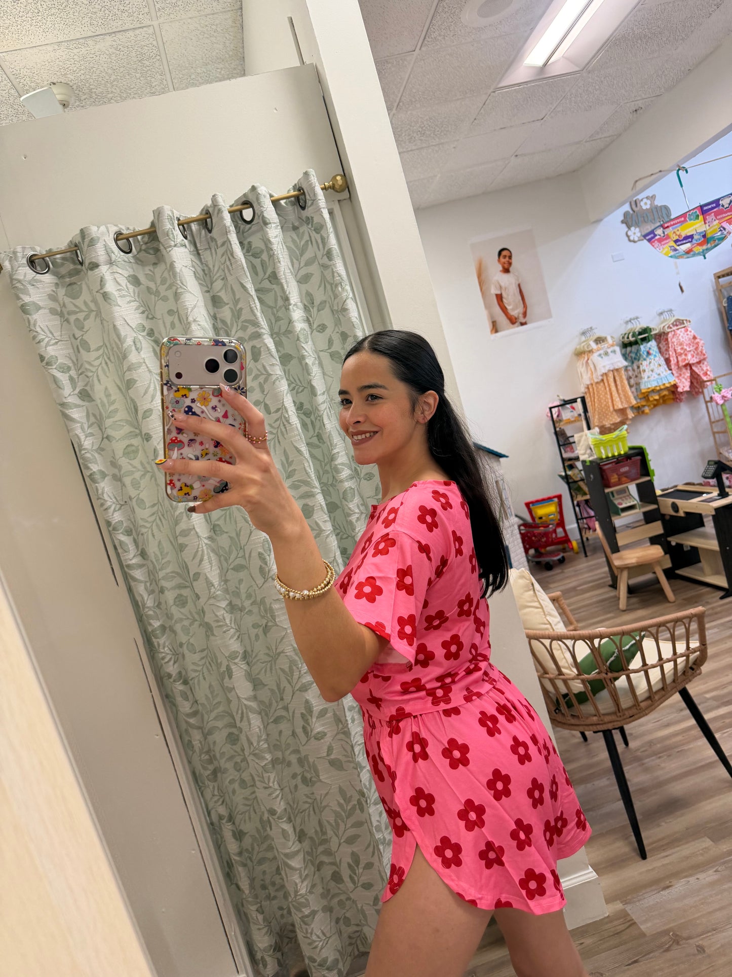 Rose floral Pajama set