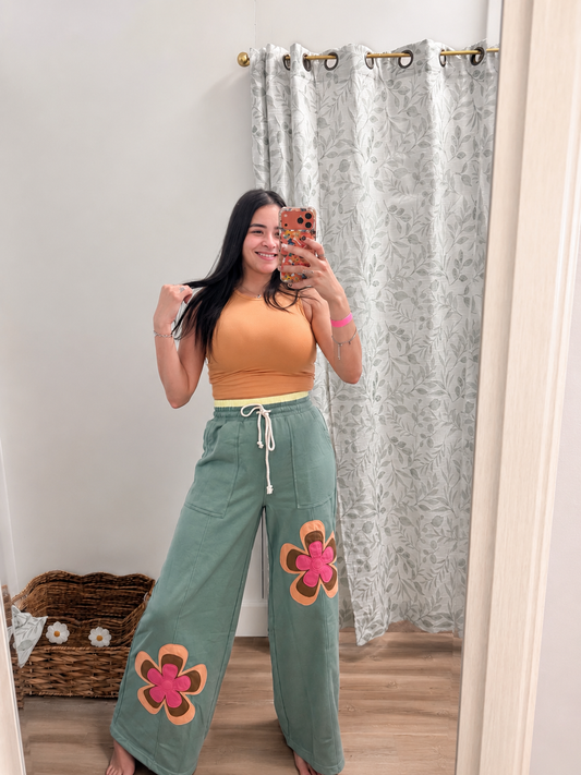 Flowers pants