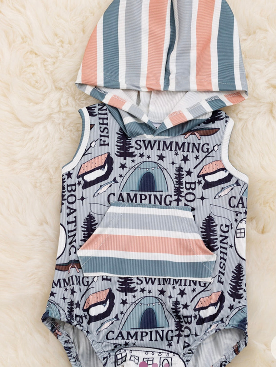 Camping onesie