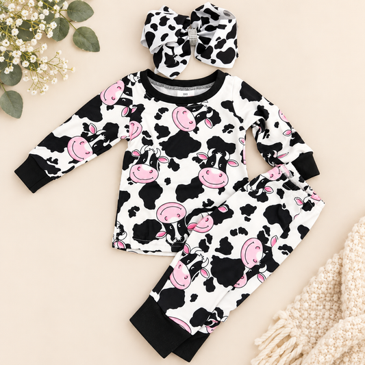 Cow Pajama set